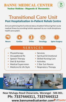 Physiotherapy and Rehab Services Warangal Bannu Medical Center