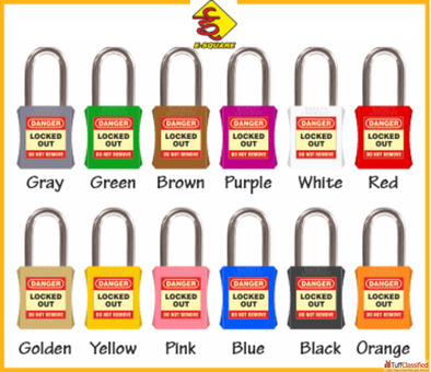 Customised Lockout Tagout Padlocks according to Your Needs