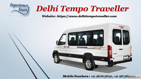 Comfortable and Modified Tempo Traveller Hire in Delhi