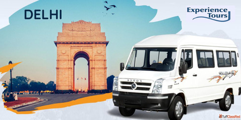 Comfortable and Modified Tempo Traveller Hire in Delhi