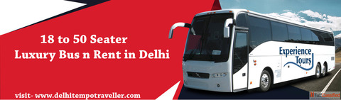 55 Seater Bus Hire in Delhi