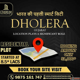 Dholera Residential Plots Dholera Smart City Plot Price Invest In Dholera Ethereum Infracon Group
