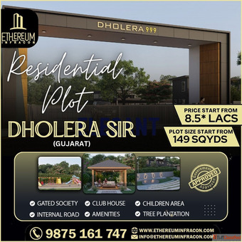 Dholera Residential Plots Dholera Smart City Plot Price Invest In Dholera Ethereum Infracon Group