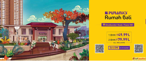 Puraniks Rumah Bali Flat For Sale In Thane Call 7021988393