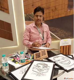Book Live Event Caricature Artist Kaku Caricaturist 9899146678