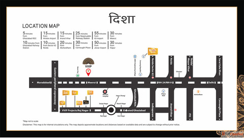 3 Bhk Apartments in NH24 Ghaziabad by Vvip Namah