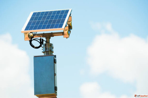 Solar Monument Sign Lighting