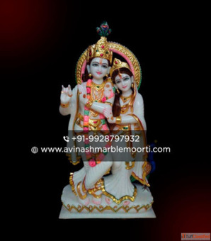 Get Radha Krishna Marble Murti at Best Price