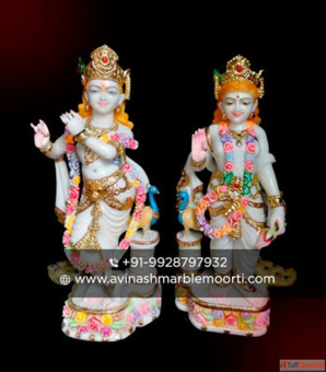 Get Radha Krishna Marble Murti at Best Price