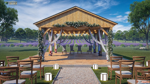 Capturing the Charm Farmhouse Event Planning with 3D Architectural Rendering in Rajkot Gujarat