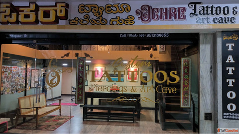 Ochre Tattoo Studio and Piercing Bangalore