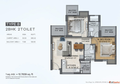 2 Bhk Apartments in Aditya City Grace at NH24 Ghaziabad