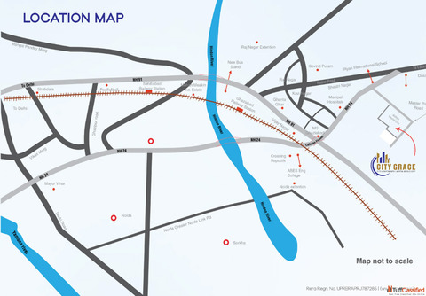 2 Bhk Apartments in Aditya City Grace at NH24 Ghaziabad