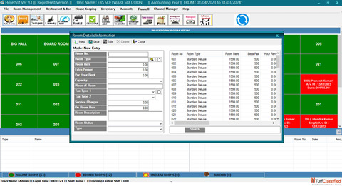 Hotel Management System by EBS Software Solution