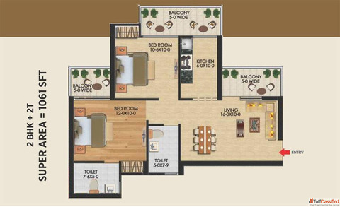 Opulent Living 3 BHK Apartments at Apex Splendour in Greater Noida