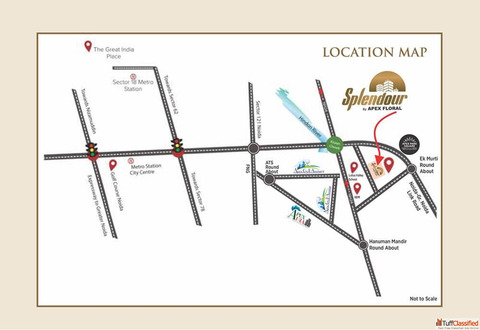 Opulent Living 3 BHK Apartments at Apex Splendour in Greater Noida