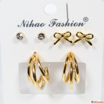 Gold Hoop Earrings On Sale in Bangalore
