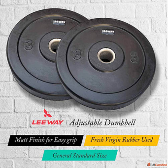 Versatile Adjustable Dumbbell Set 30kg Perfect for Home Gyms Leeway Fitness