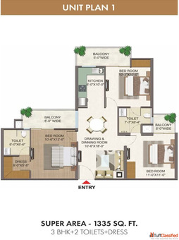Migsun Atharva 3 BHK Apartments Raj Nagar Extension
