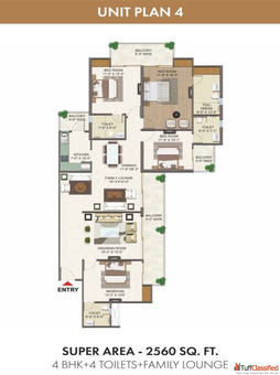 Migsun Atharva 3 BHK Apartments Raj Nagar Extension