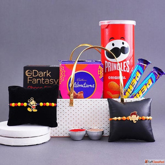 Order Flavourful Health Baskets for Raksha Bandhan from Rakhi Bazaar