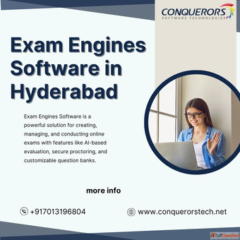 Exam Engines Softwares in HyderabadConquerors Software Technology 91-7013196804