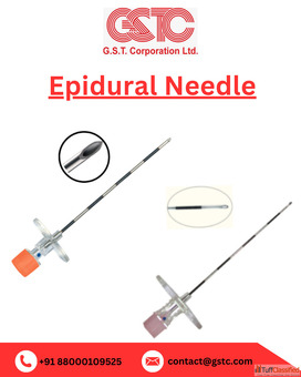 Medical Grade Epidural Needle for Hospitals - GSTC