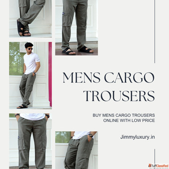 Buy Mens Cargo Trousers Online With Low Price