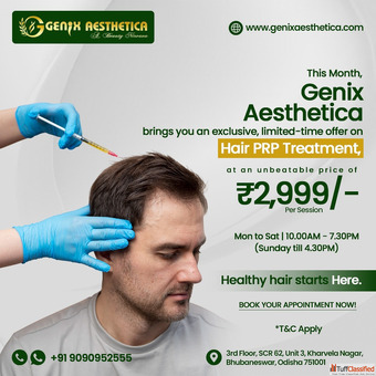 Hair Treatment Clinic in Bhubaneswar - Genixaesthetica