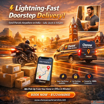 Domestic DHL Courier Services in Sembakkam Chennai