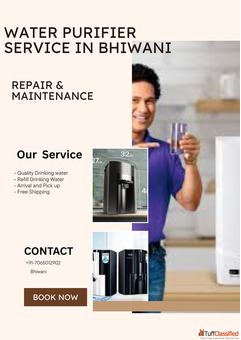 Water Purifier Service in Bhiwani - RO UV UF Repair AMC