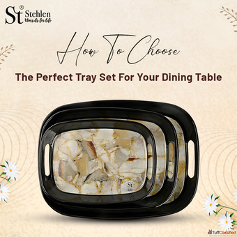 How to Choose the Perfect Tray Set for Your Dining Table