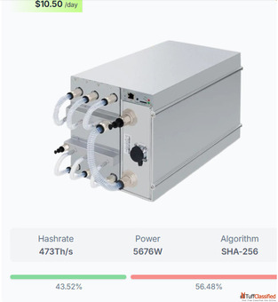 Bitmain Antminer S21XP HydL9L7Goldshell AE MaxMicroBT M63S