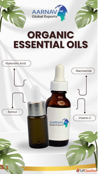 Premium Quality Organic Essential Oils by Aarnav Global Exports