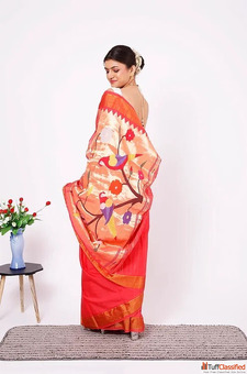 Shop Aboli Colour Combination Cotton Sarees Online