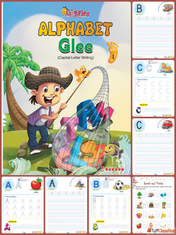 Alphabet Glee - Cursive Writing Book for Class Nursery