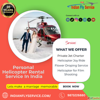Personal Helicopter Rental Service In India