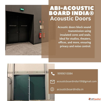 Acoustic Doors - Premium Soundproofing Solutions