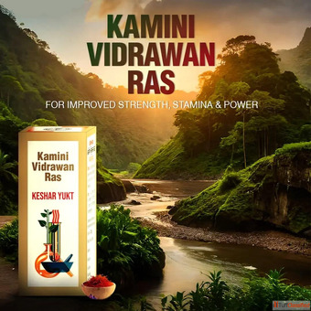 Buy Kamini Vidrawan Ras - Empowering Women with Ayurvedic Strength Balance