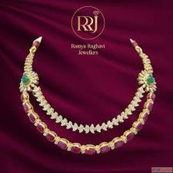 Elegant Gold Necklaces in Hyderabad - Ramya Raghavi Jewellers