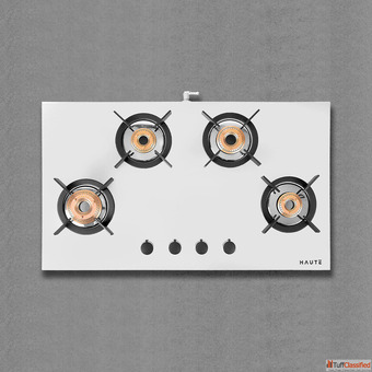 Shop Stylish 4 Burner Gas Stove Glass Top Online - Haute Kitchen