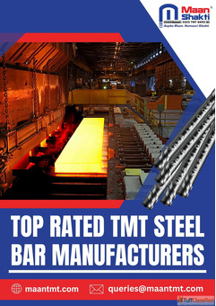 Top Rated TMT Steel Bar Manufacturers - Maan Shakti