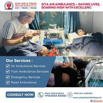 The Medical Assistance - Siya Air Ambulance Services In Patna - Go Anywhere