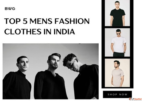Top 5 Mens Fashion Clothes in India Shop Now