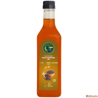 Buy Sarso Oil for Cooking Pure Cold Pressed Mustard Oil by Girorganic
