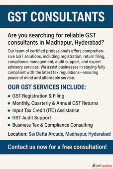 Gst consultants in madhapur