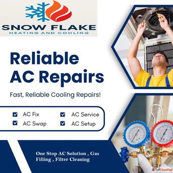 Snow Flake Heating And Cooling AC Repair Service Sangam Vihar Delhi