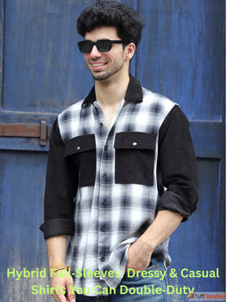 Hybrid FullSleeves Dressy Casual Shirts You Can DoubleDuty