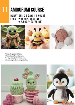 Join Crochet Amigurumi Course in Delhi at Arts Shala - Master the Craft