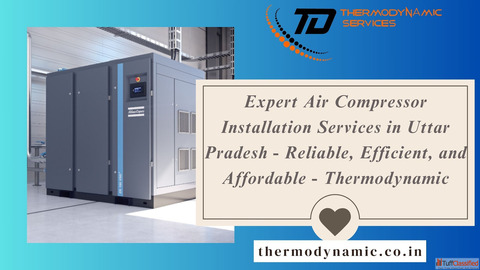 Expert Air Compressor Installation Services in Uttar Pradesh - Reliable Efficient and Affordable - T